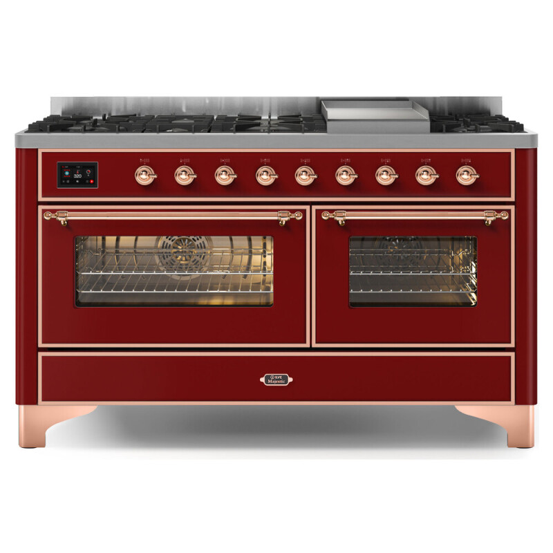 Majestic II Series 60" Dual Fuel Natural Gas Freestanding Range UM15FDNS3BUP