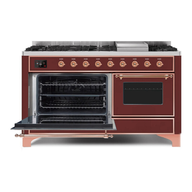 Majestic II Series 60" Dual Fuel Natural Gas Freestanding Range UM15FDNS3BUP