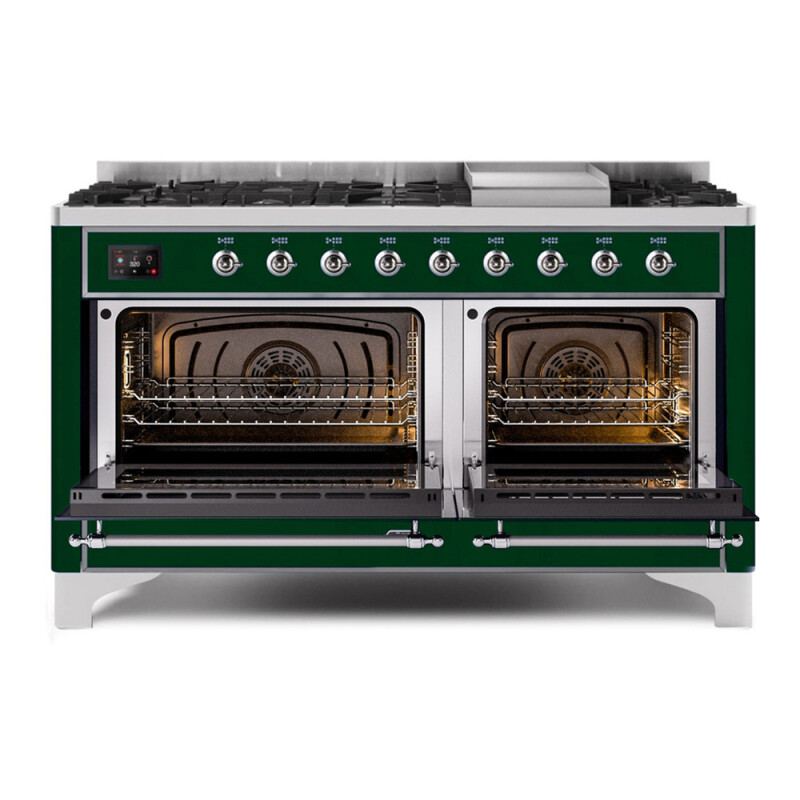 Majestic II Series 60" Dual Fuel Natural Gas Freestanding Range UM15FDNS3EGC