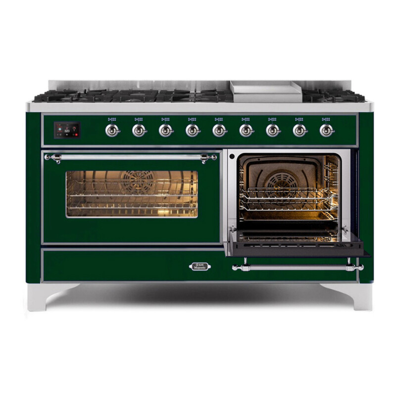 Majestic II Series 60" Dual Fuel Natural Gas Freestanding Range UM15FDNS3EGC