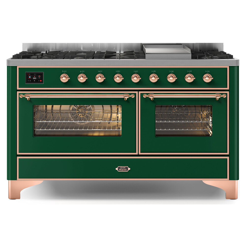 Majestic II Series 60" Dual Fuel Natural Gas Freestanding Range UM15FDNS3BUP