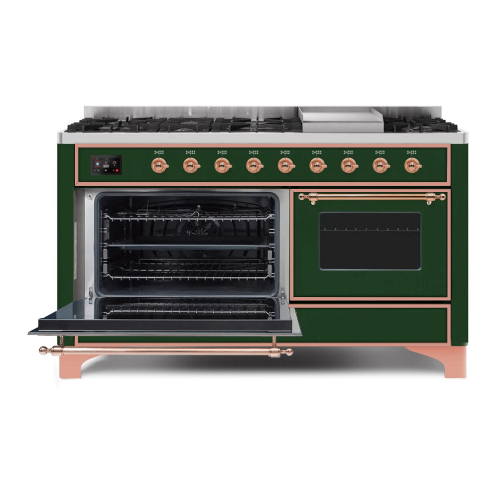 Majestic II Series 60" Dual Fuel Natural Gas Freestanding Range UM15FDNS3EGP