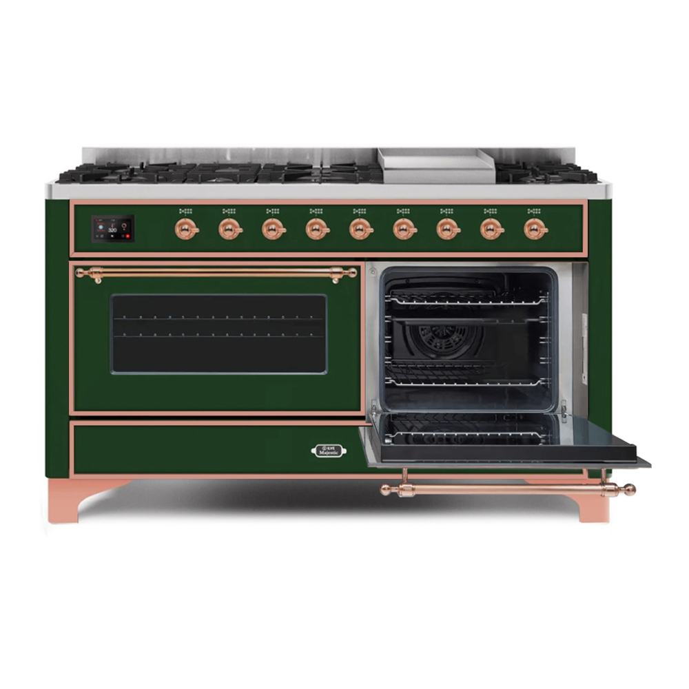 Majestic II Series 60" Dual Fuel Natural Gas Freestanding Range UM15FDNS3EGP