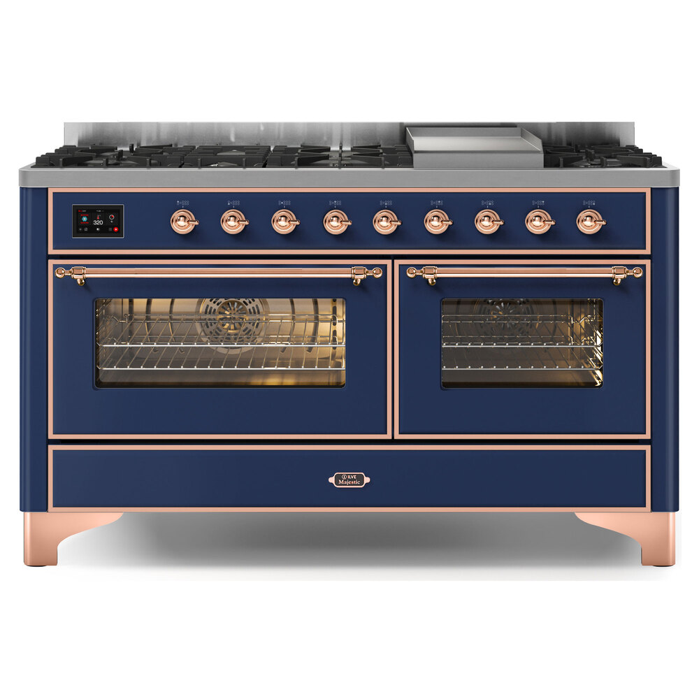 Majestic II Series 60" Dual Fuel Natural Gas Freestanding Range UM15FDNS3BUP