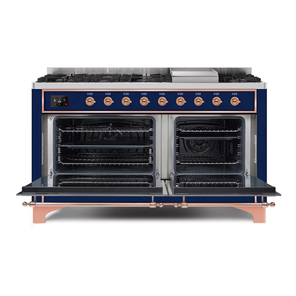 Majestic II Series 60" Dual Fuel Natural Gas Freestanding Range UM15FDNS3MBP