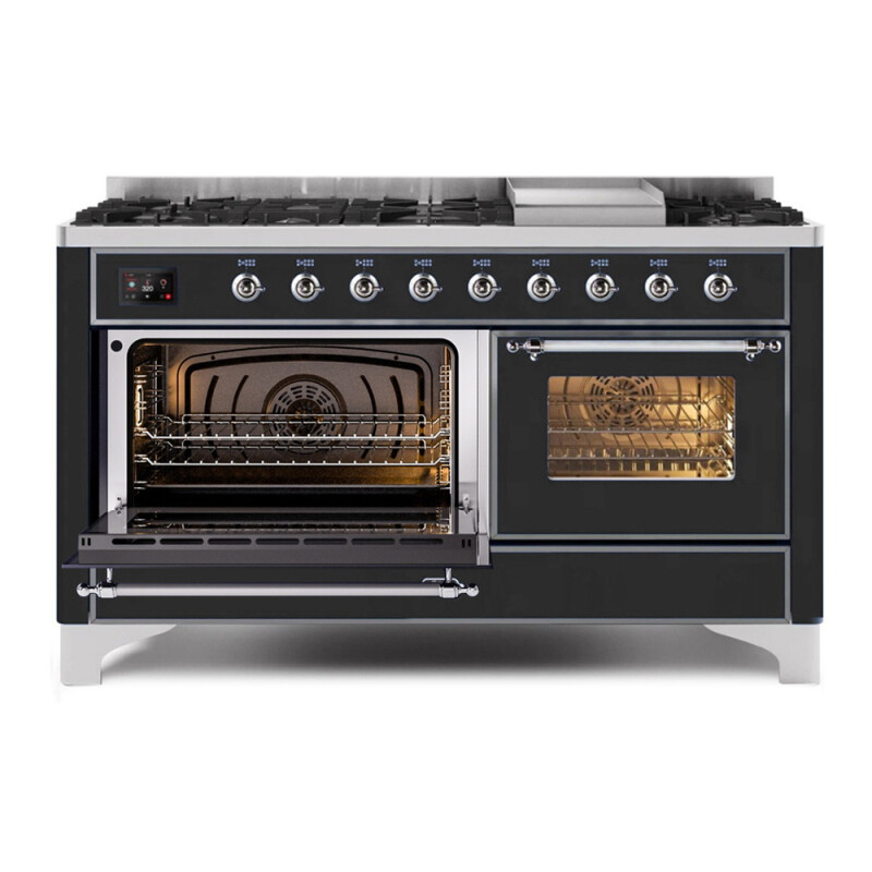 Majestic II Series 60" Dual Fuel Natural Gas Freestanding Range UM15FDNS3MGC