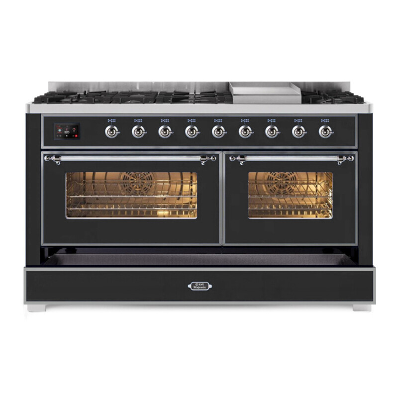 Majestic II Series 60" Dual Fuel Natural Gas Freestanding Range UM15FDNS3MGC