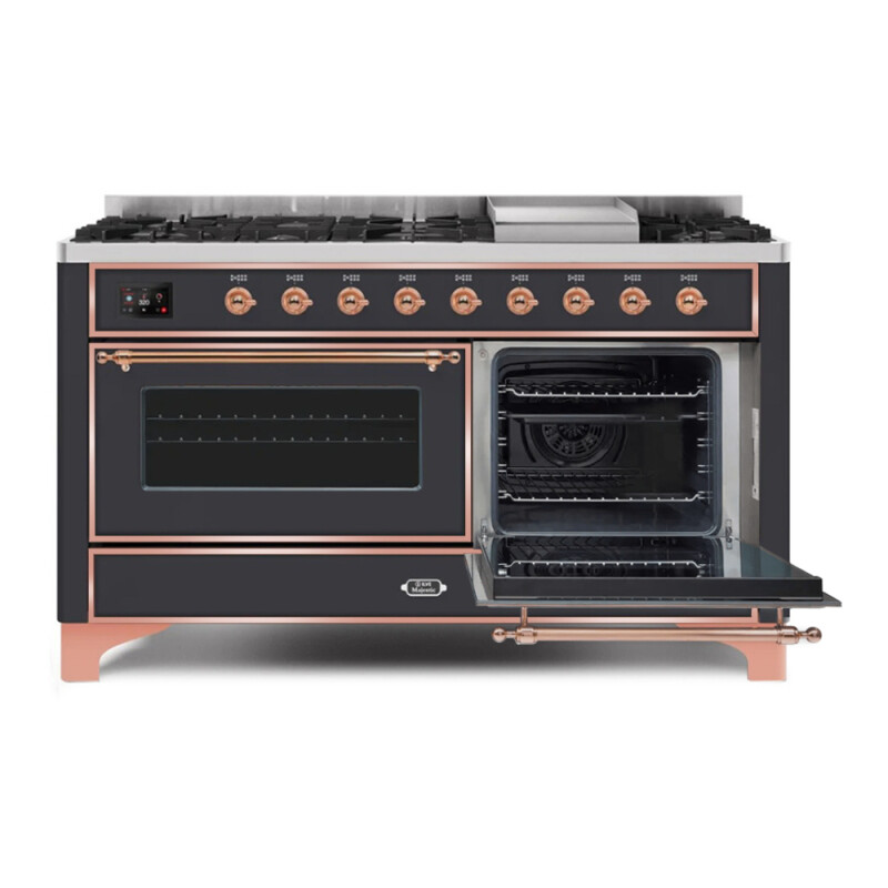 Majestic II Series 60" Dual Fuel Natural Gas Freestanding Range UM15FDNS3MGP