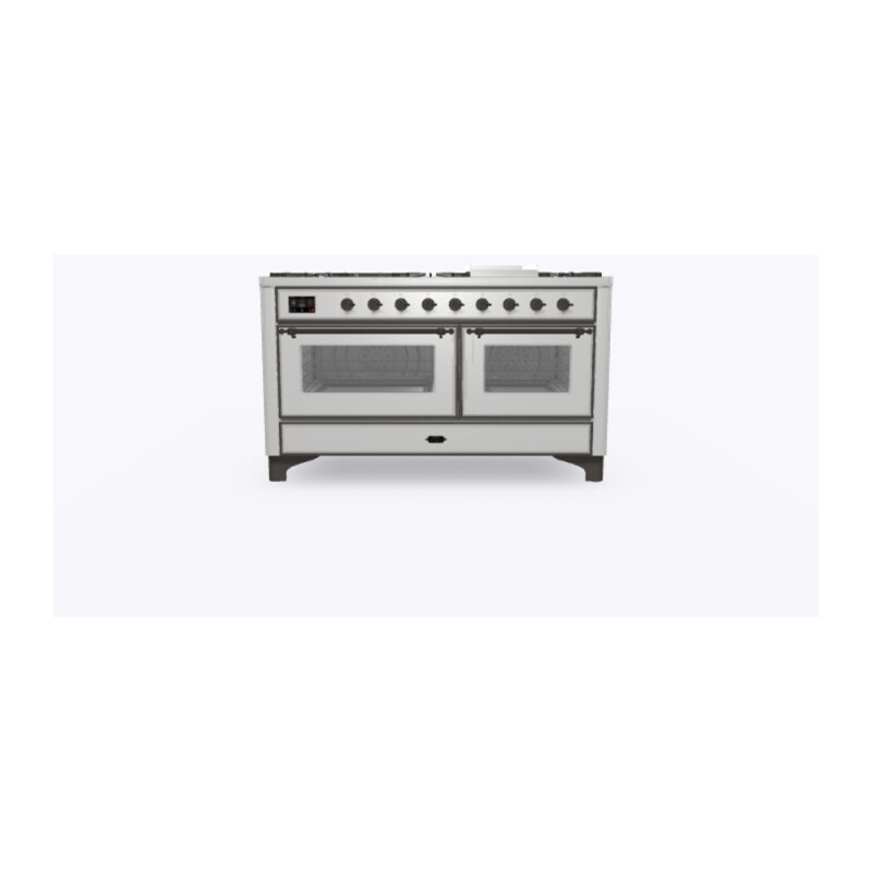Majestic II Series 60" Dual Fuel Natural Gas Freestanding Range UM15FDNS3SSB
