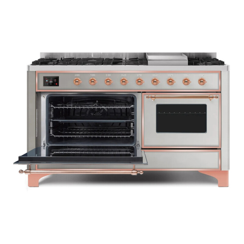 Majestic II Series 60" Dual Fuel Natural Gas Freestanding Range UM15FDNS3SSP