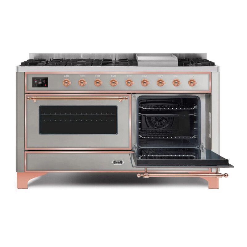Majestic II Series 60" Dual Fuel Natural Gas Freestanding Range UM15FDNS3SSP
