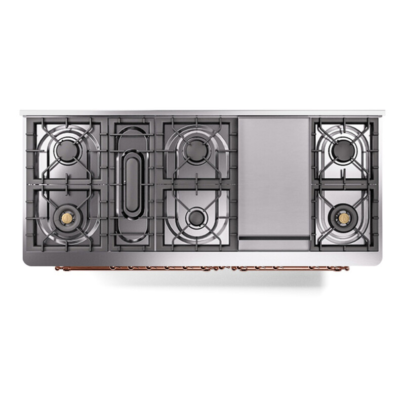 Majestic II Series 60" Dual Fuel Natural Gas Freestanding Range UM15FDNS3SSP