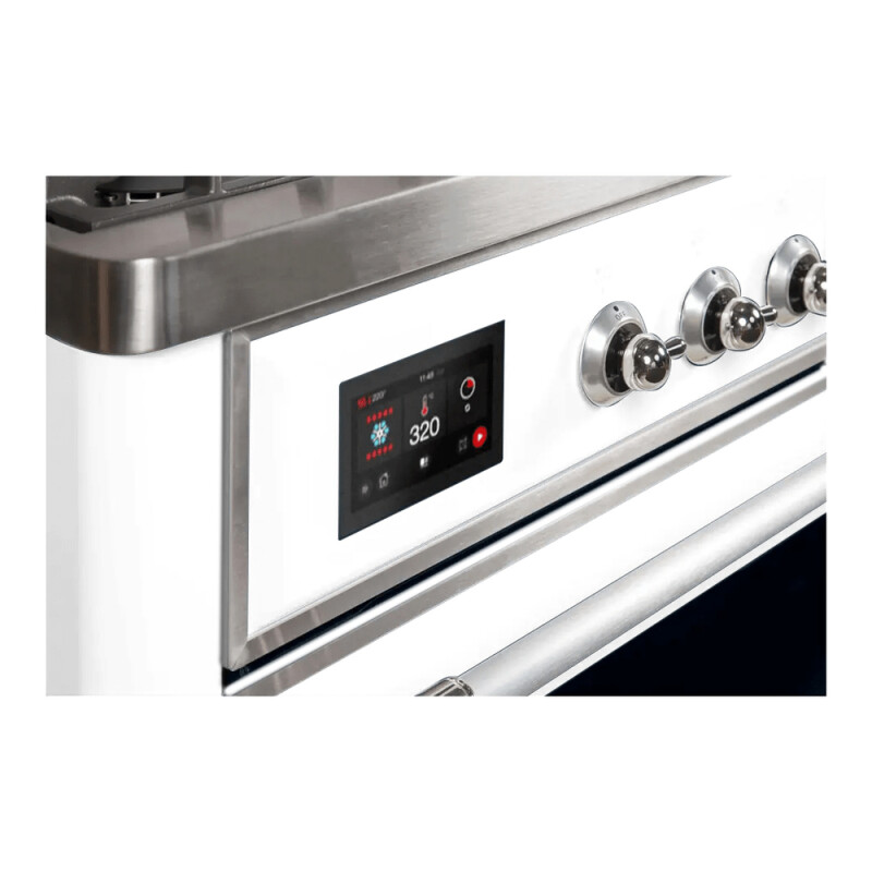 Majestic II Series 60" Dual Fuel Natural Gas Freestanding Range UM15FDNS3WHC