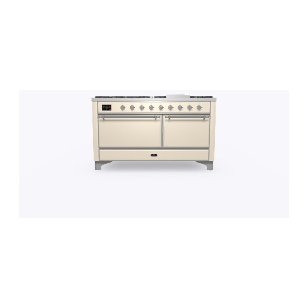 Majestic II Series 60" Dual Fuel Natural Gas Freestanding Range UM15FDQNS3AWC