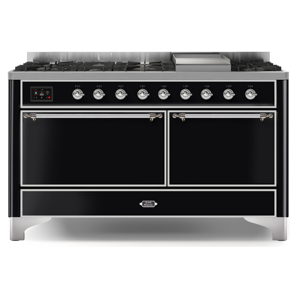 Majestic II Series 60" Dual Fuel Natural Gas Freestanding Range UM15FDQNS3BUC