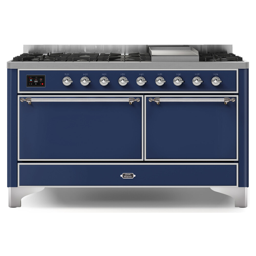 Majestic II Series 60" Dual Fuel Liquid Propane Freestanding Range UM15FDQNS3AWCLP