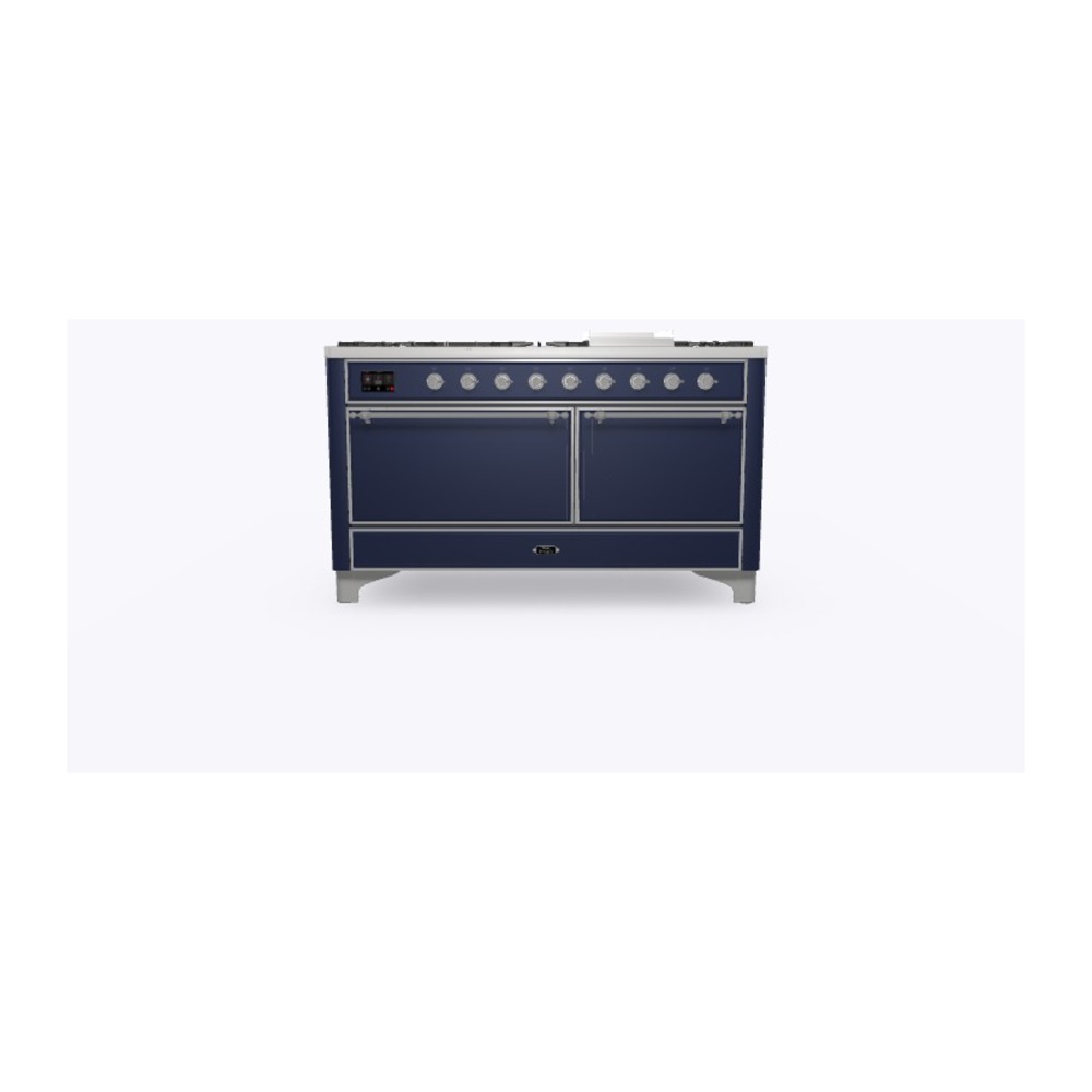 Majestic II Series 60" Dual Fuel Natural Gas Freestanding Range UM15FDQNS3MBC