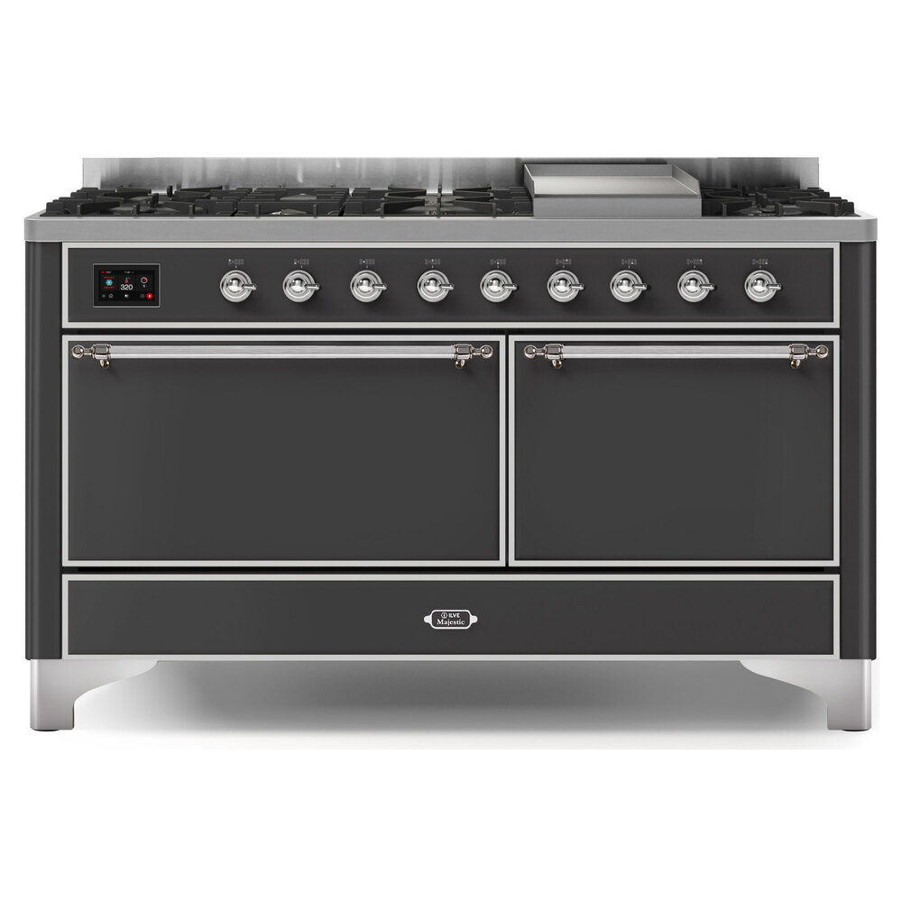 Majestic II Series 60" Dual Fuel Liquid Propane Freestanding Range UM15FDQNS3AWCLP