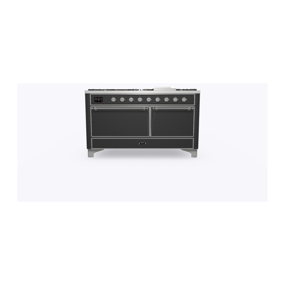 Majestic II Series 60" Dual Fuel Natural Gas Freestanding Range UM15FDQNS3MGC