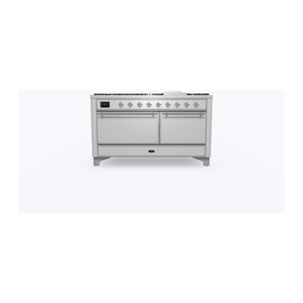 Majestic II Series 60" Dual Fuel Natural Gas Freestanding Range UM15FDQNS3SSC