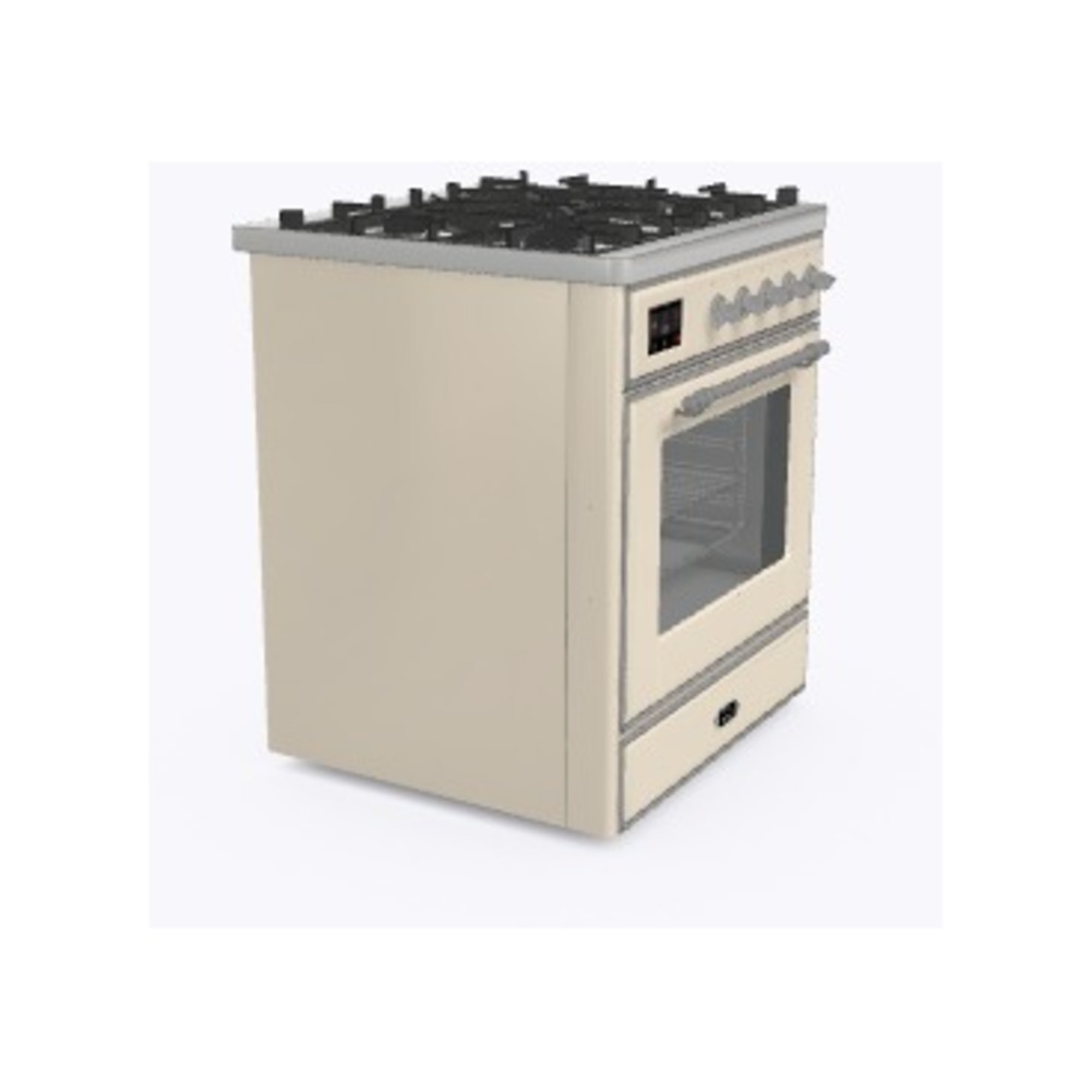 Majestic II Series 30" Dual Fuel Natural Gas Freestanding Range UM30DNE3AWC