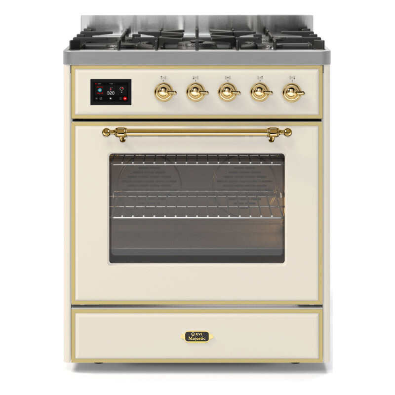 Majestic II Series 30" Dual Fuel Liquid Propane Freestanding Range UM30DNE3BUGLP