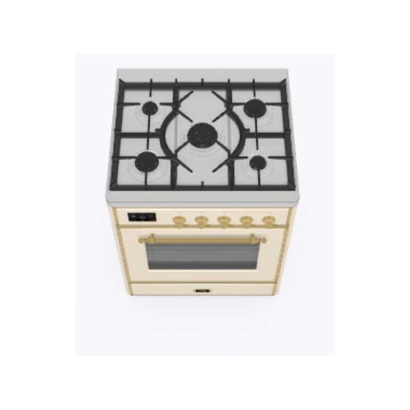 Majestic II Series 30" Dual Fuel Liquid Propane Freestanding Range UM30DNE3AWGLP