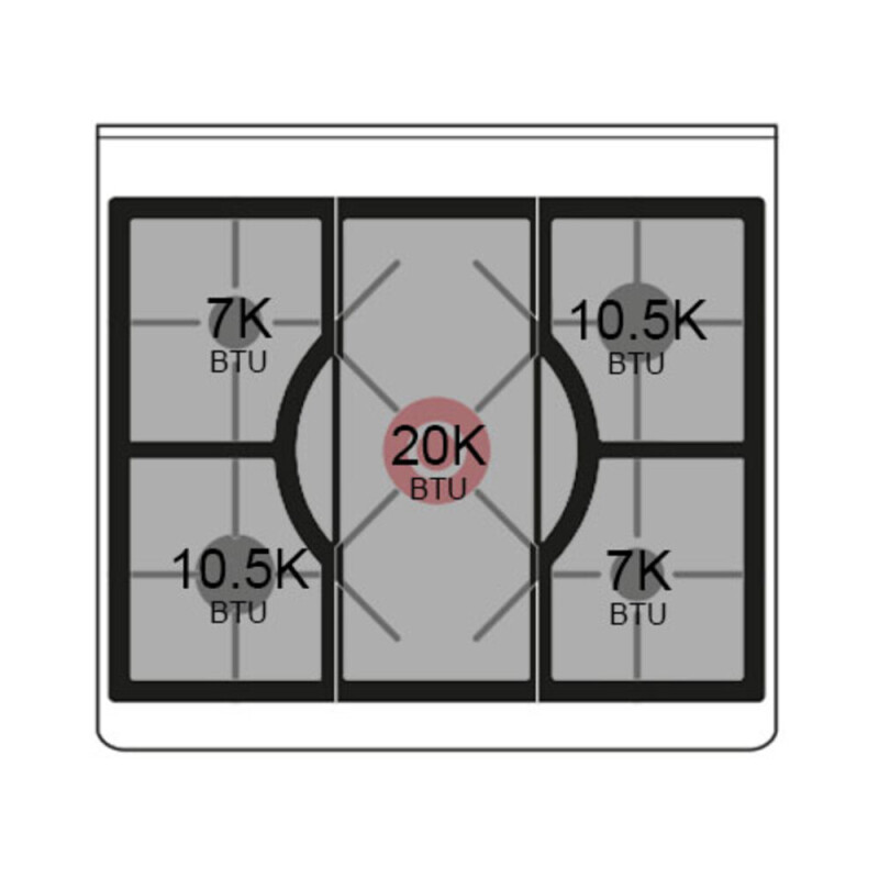 Majestic II Series 30" Dual Fuel Liquid Propane Freestanding Range UM30DNE3AWGLP