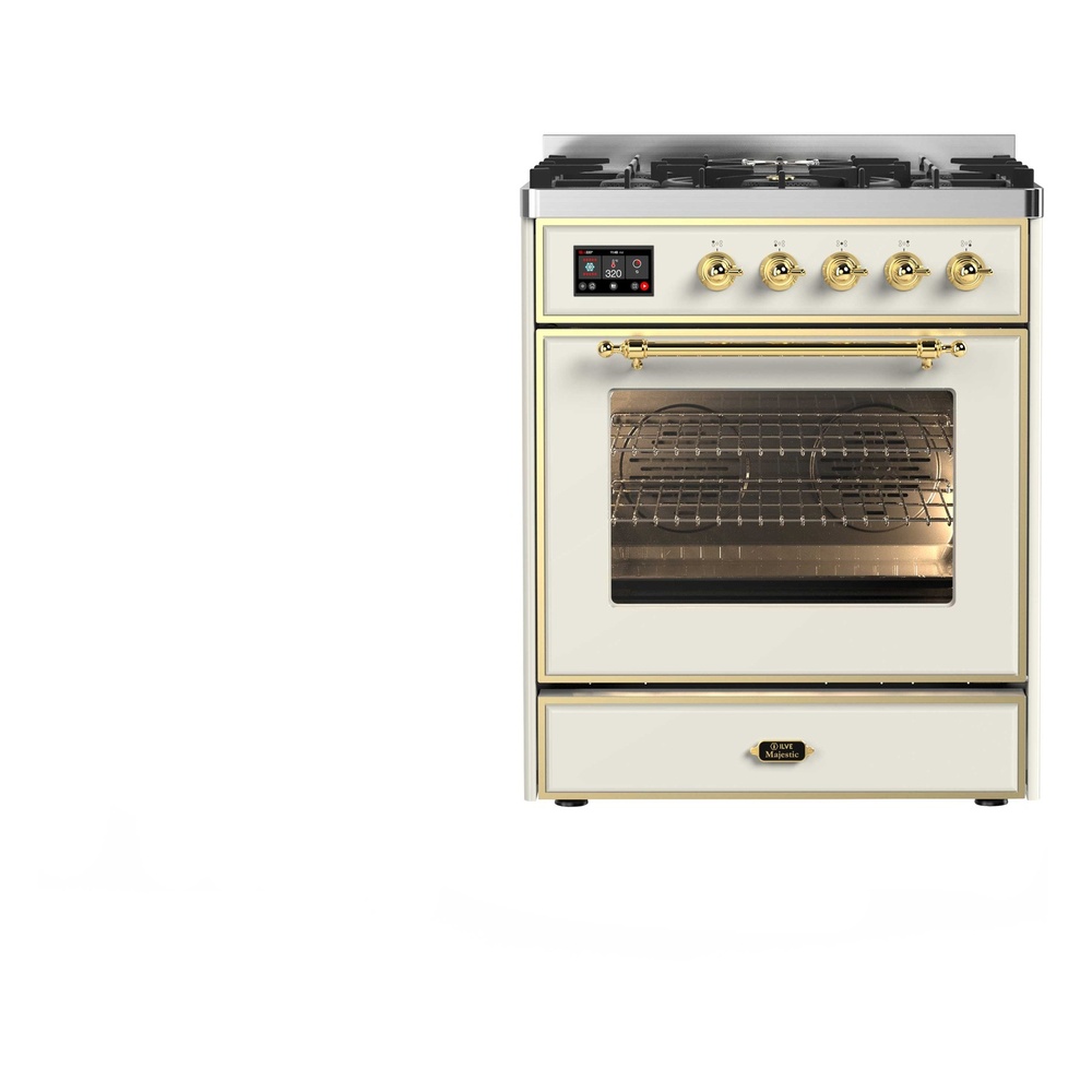 Majestic II Series 30" Dual Fuel Natural Gas Freestanding Range UM30DNE3MBG