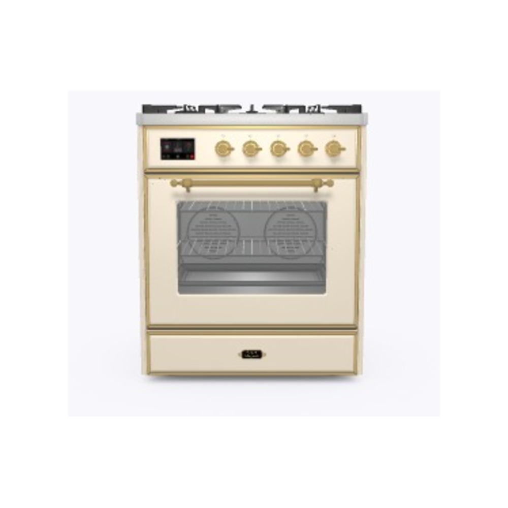 Majestic II Series 30" Dual Fuel Natural Gas Freestanding Range UM30DNE3AWP