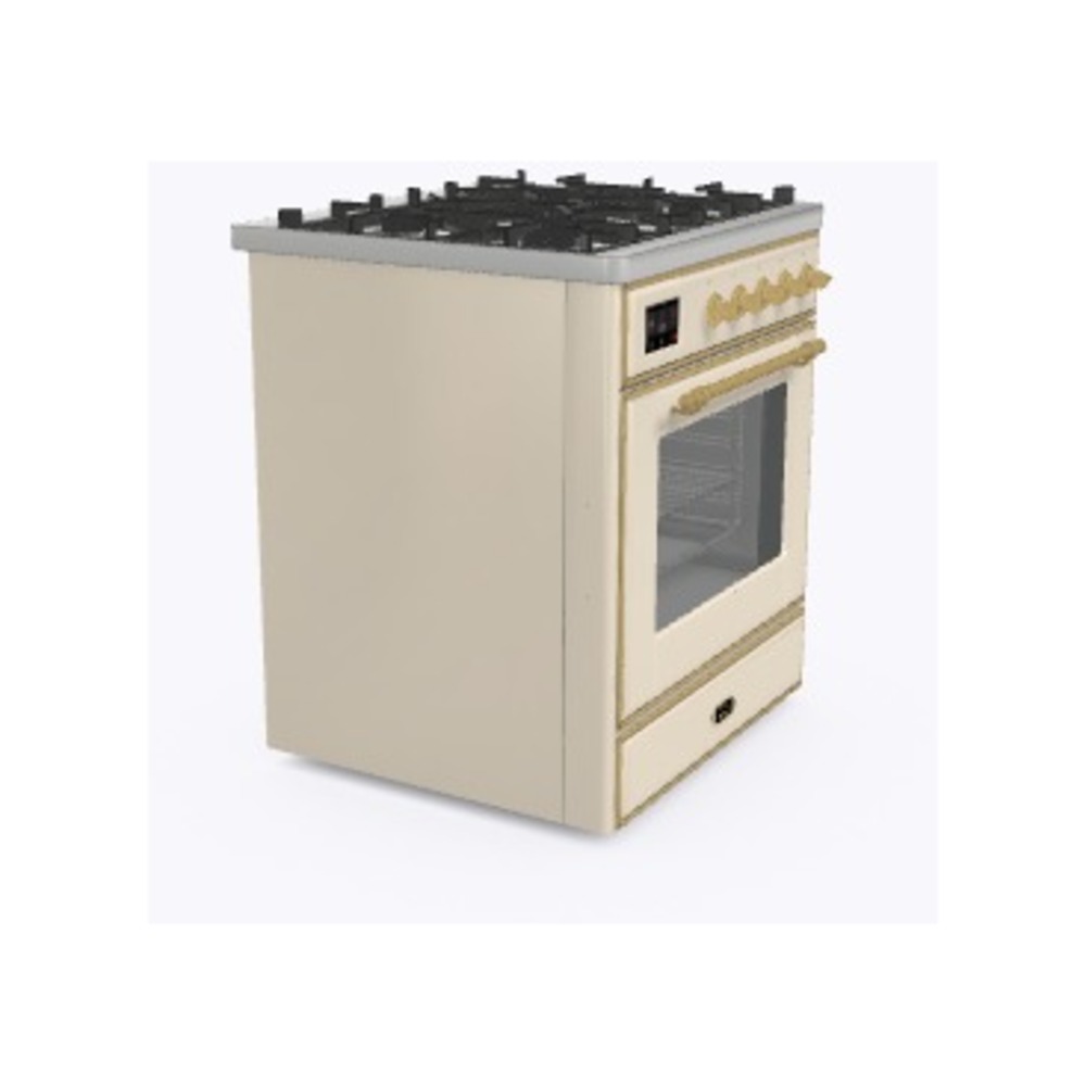 Majestic II Series 30" Dual Fuel Natural Gas Freestanding Range UM30DNE3AWP