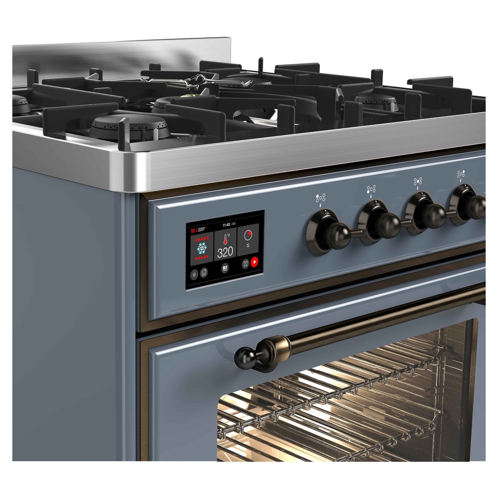 Majestic II Series 30" Dual Fuel Natural Gas Freestanding Range UM30DNE3BGB