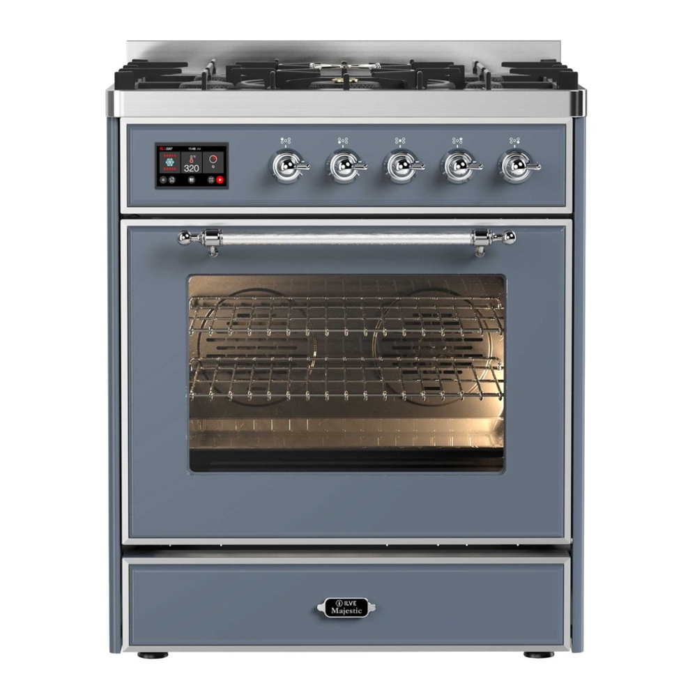 Majestic II Series 30" Dual Fuel Liquid Propane Freestanding Range UM30DNE3BGCLP