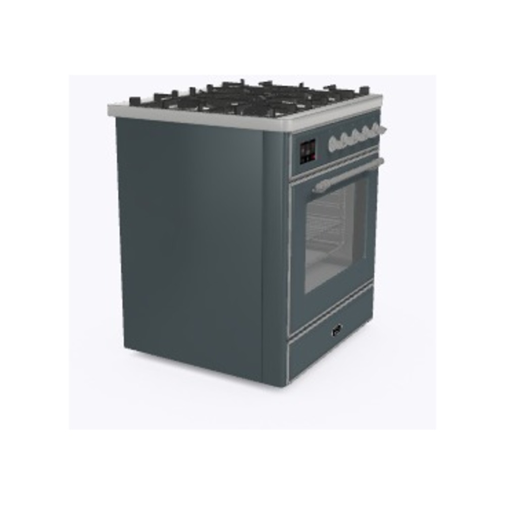 Majestic II Series 30" Dual Fuel Liquid Propane Freestanding Range UM30DNE3BGCLP