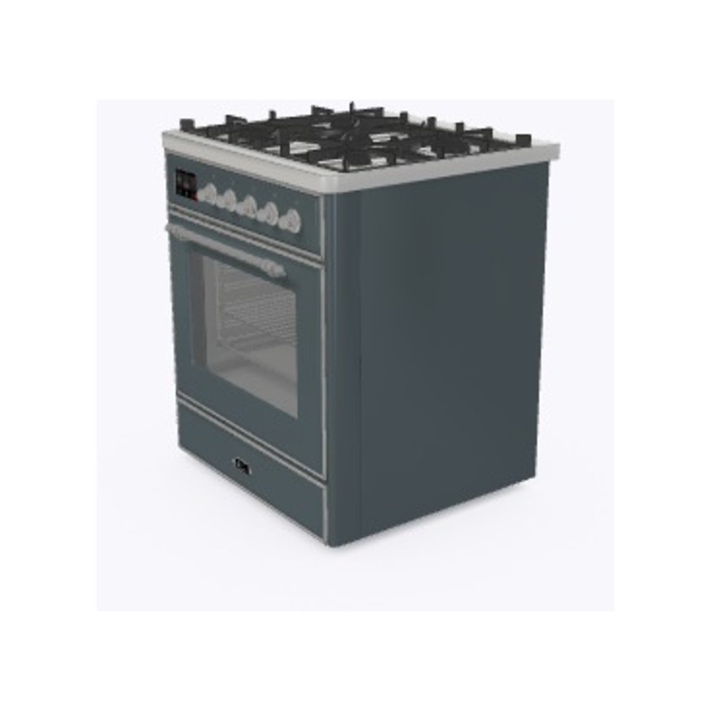 Majestic II Series 30" Dual Fuel Liquid Propane Freestanding Range UM30DNE3BGCLP