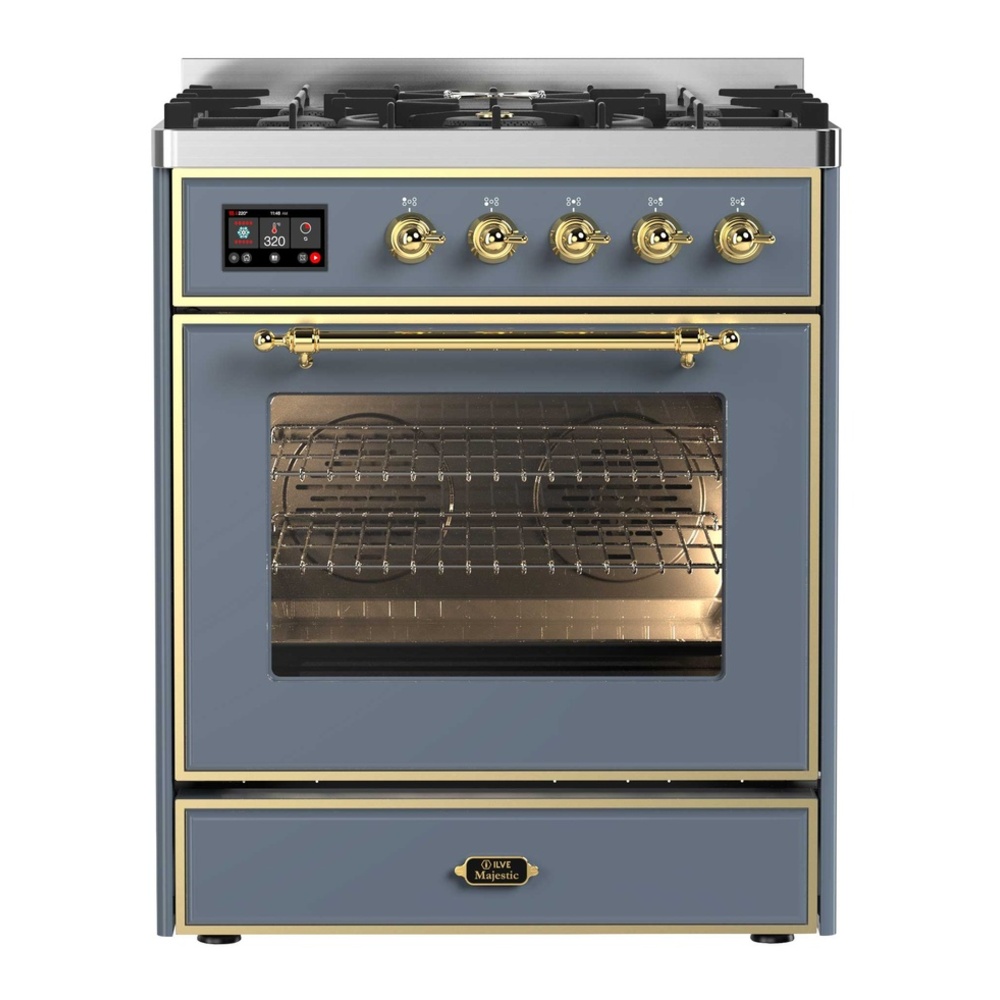 Majestic II Series 30" Dual Fuel Liquid Propane Freestanding Range UM30DNE3BUGLP