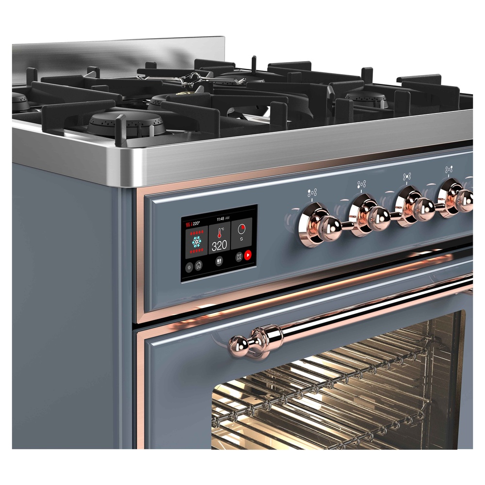 Majestic II Series 30" Dual Fuel Natural Gas Freestanding Range UM30DNE3BGP