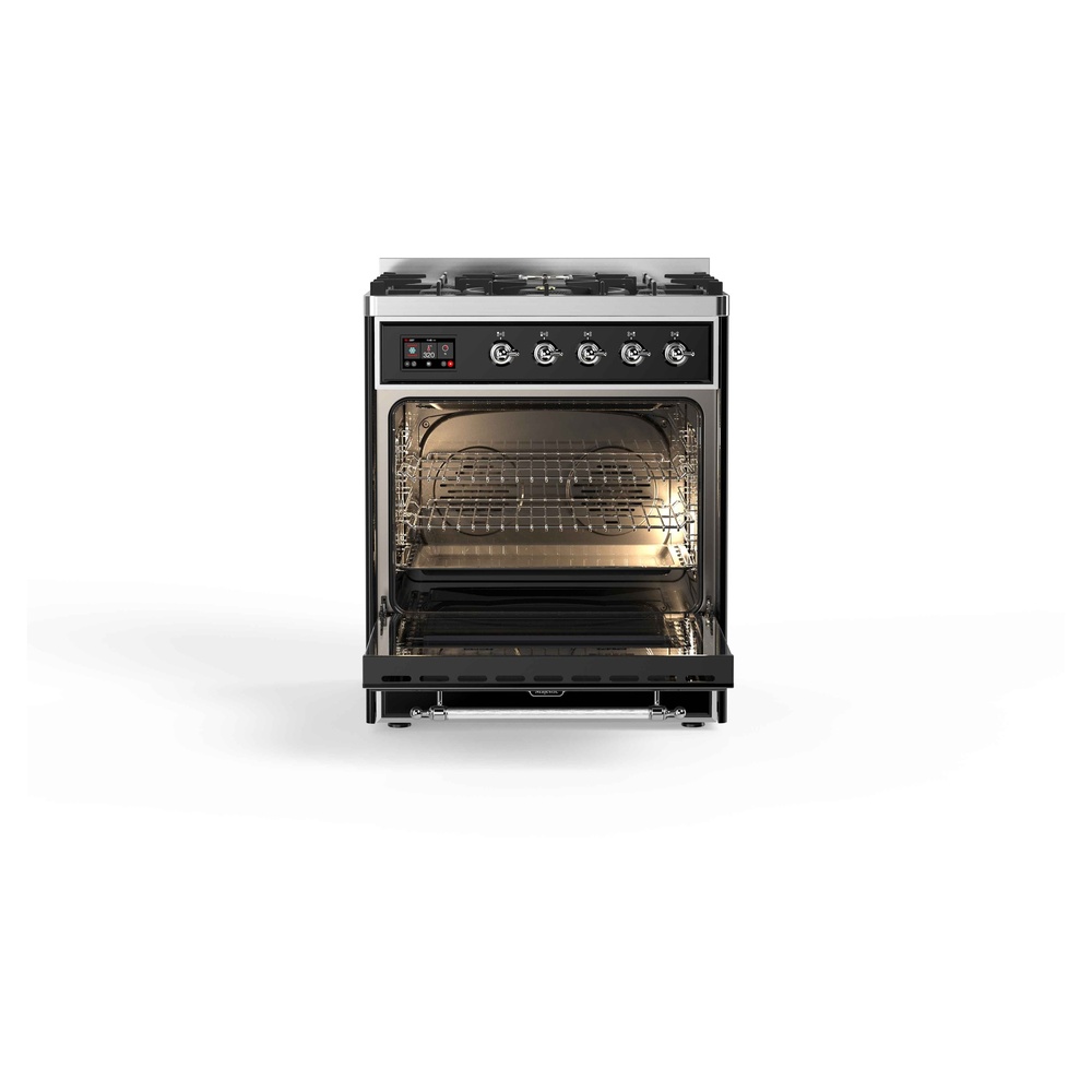 Majestic II Series 30" Dual Fuel Natural Gas Freestanding Range UM30DNE3BKC