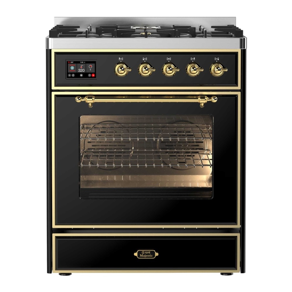 Majestic II Series 30" Dual Fuel Liquid Propane Freestanding Range UM30DNE3BUGLP