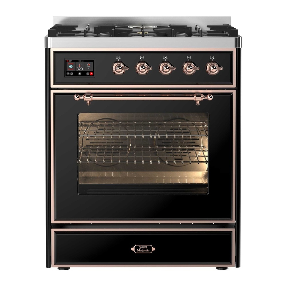 Majestic II Series 30" Dual Fuel Natural Gas Freestanding Range UM30DNE3MBP