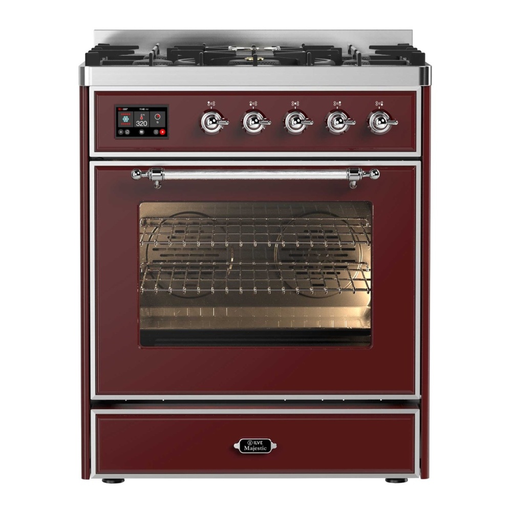 Majestic II Series 30" Dual Fuel Natural Gas Freestanding Range UM30DNE3MBC