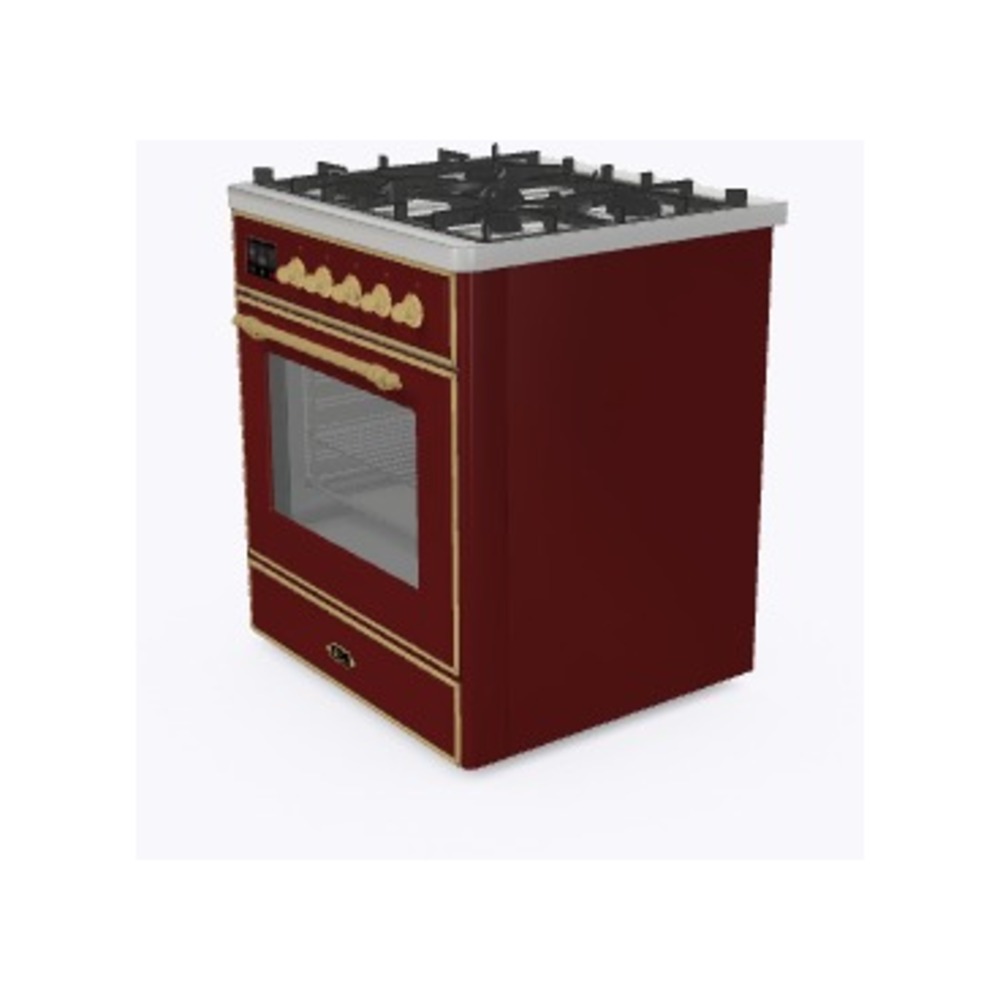Majestic II Series 30" Dual Fuel Liquid Propane Freestanding Range UM30DNE3BUGLP