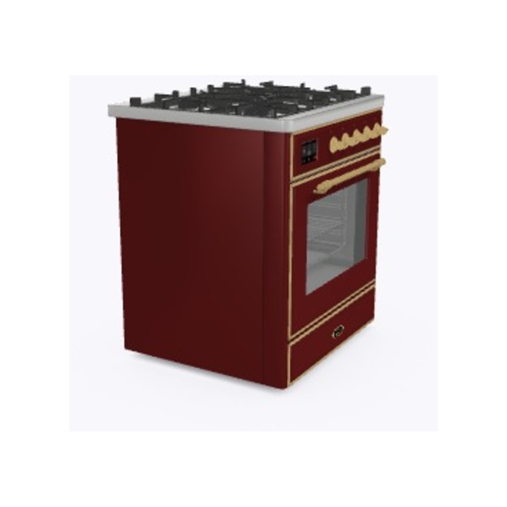 Majestic II Series 30" Dual Fuel Natural Gas Freestanding Range UM30DNE3BUG