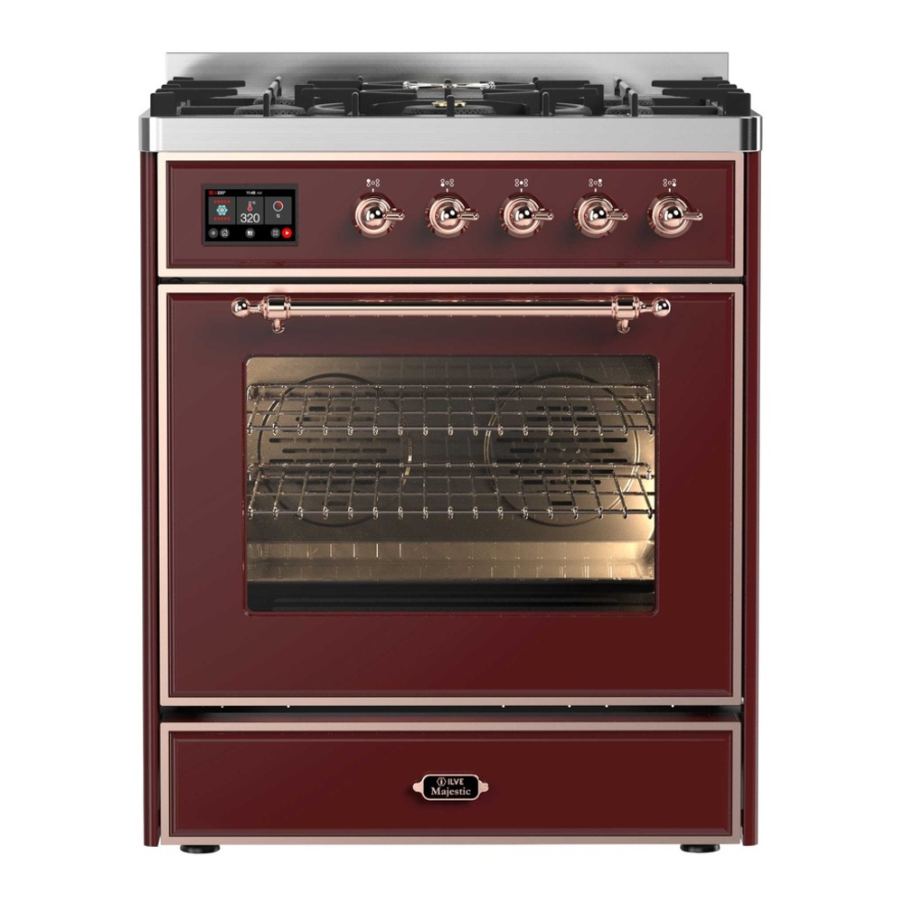Majestic II Series 30" Dual Fuel Natural Gas Freestanding Range UM30DNE3MBP