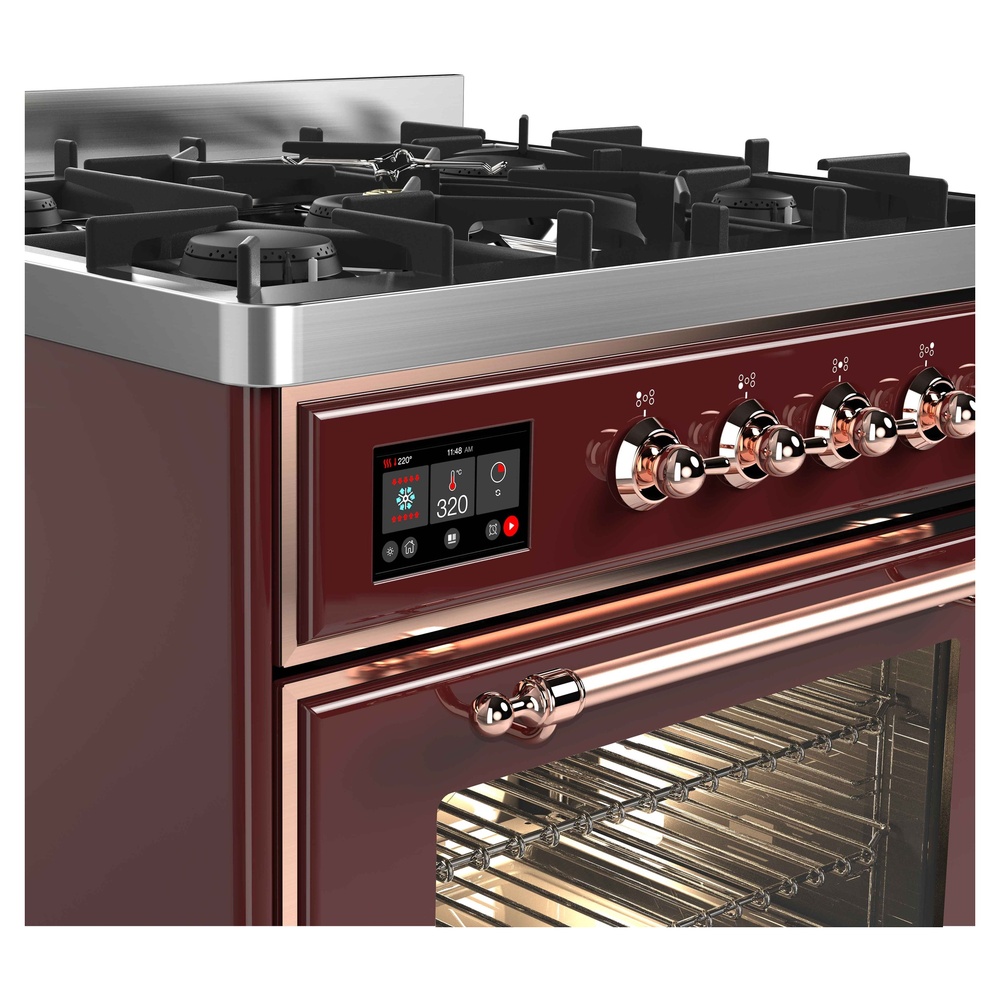 Majestic II Series 30" Dual Fuel Natural Gas Freestanding Range UM30DNE3BUP