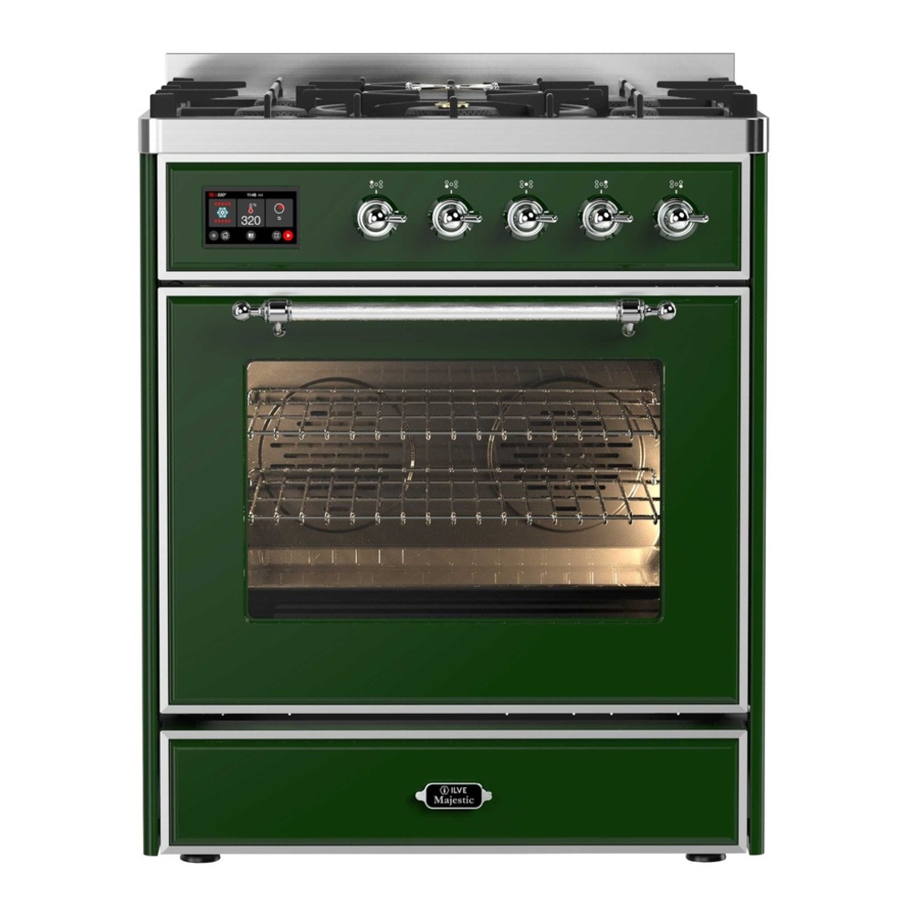 Majestic II Series 30" Dual Fuel Natural Gas Freestanding Range UM30DNE3MBC
