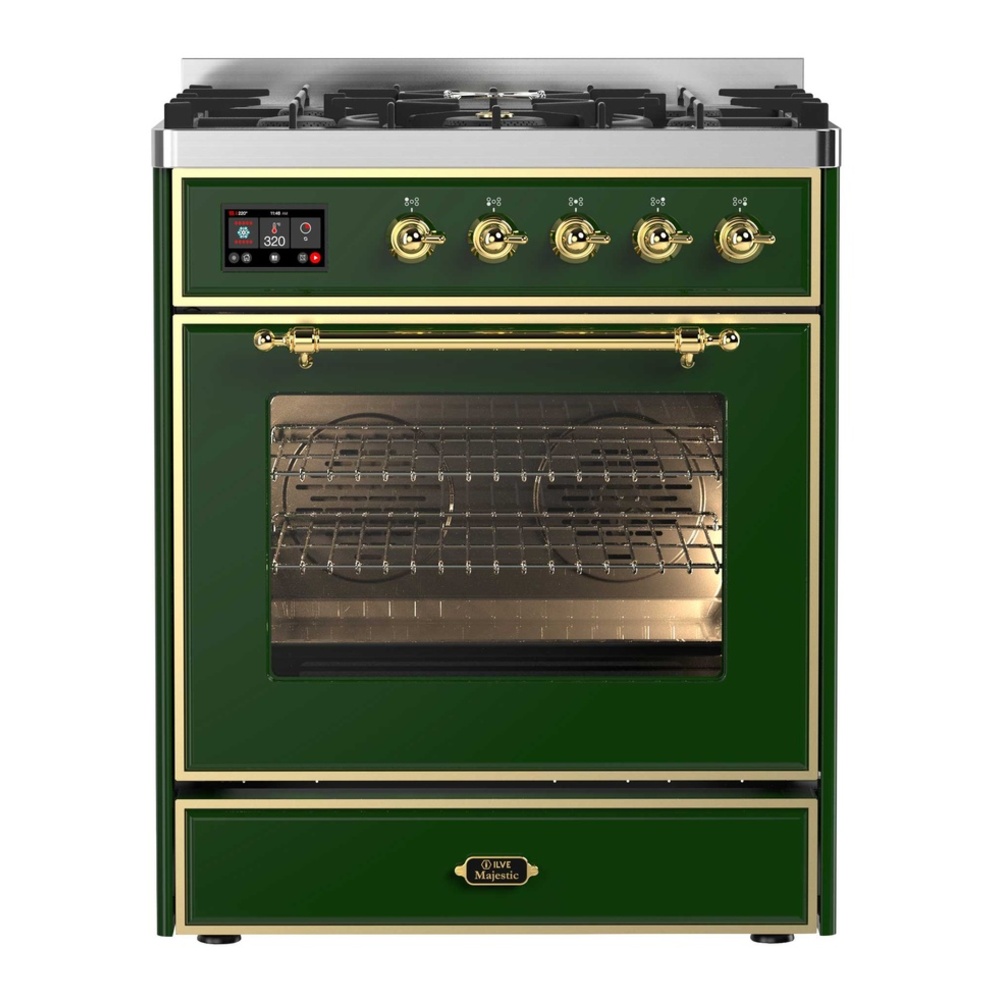 Majestic II Series 30" Dual Fuel Natural Gas Freestanding Range UM30DNE3MBG