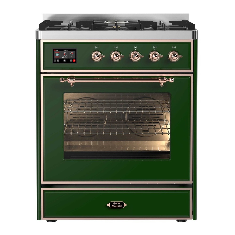 Majestic II Series 30" Dual Fuel Natural Gas Freestanding Range UM30DNE3MBP