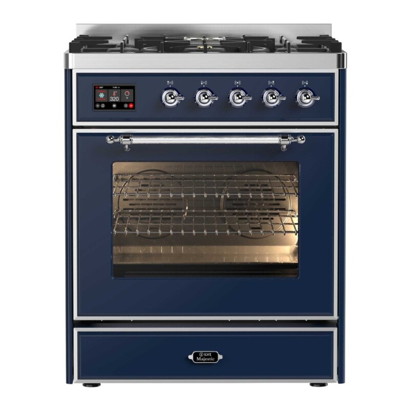 Majestic II Series 30" Dual Fuel Natural Gas Freestanding Range UM30DNE3MBC
