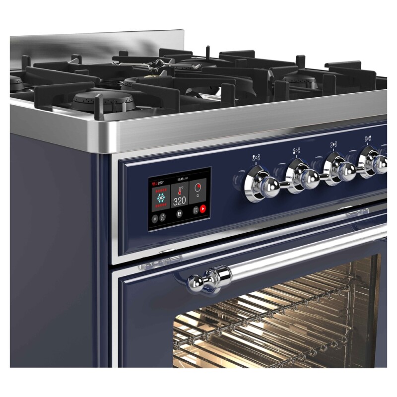 Majestic II Series 30" Dual Fuel Natural Gas Freestanding Range UM30DNE3MBC